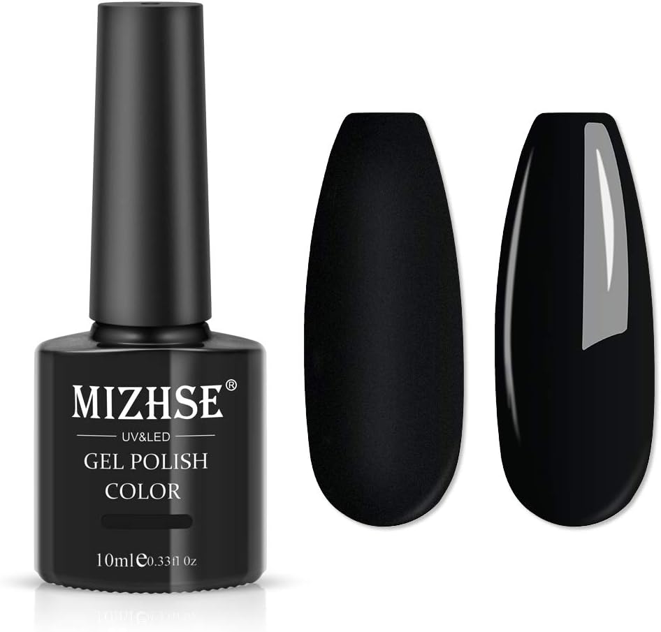 MIZHSE Black Rainbow Cat Eye Gel Polish Holographic 9D Cat Eye Nail Polish Sparkle Nail Gel Polish with Magnetic Stick Varnish Nail Art Nail Slon Manicure 10ML(0.33fl.oz)