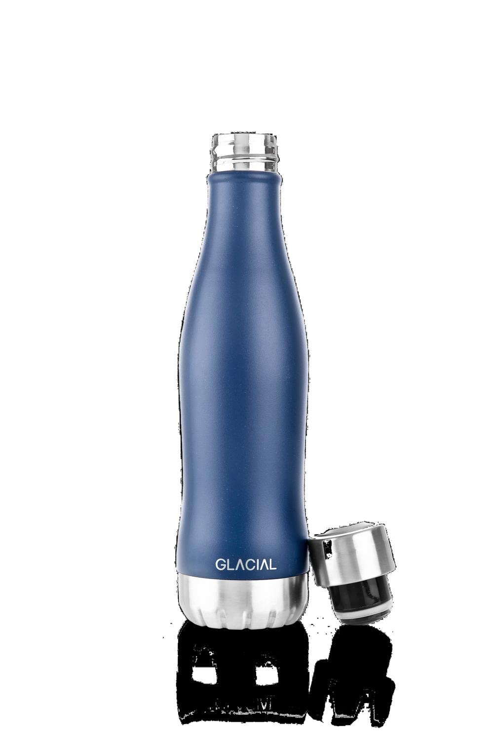 GLACIAL Bottle - Matte Navy 400ml — image 1