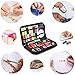 136 Pcs Portable Sewing Kit, Gold Meier 136 Basic Premium DIY Sewing Accessories Tools, 36 Color Spools of Thread, Mini Travel Sew Kits for Beginners Ideal for Home Use or DIY to Mending and Repair