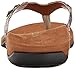 Vionic Womens Floriana Toe Post Natural Snake Thong Sandal - 8 M