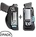 Neoprene IWB Inside The Waistband Handgun/Pistol Holster With Mag Pouch Bundle | Gun For Concealed Carry, Universal | Fits: S&W M&P 2.0/Shield, Glock 17 19 26 43, Sig Sauer, HK VP9, Ruger, Walther