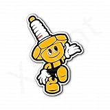 NGK Spark Plugs Man Sticker
