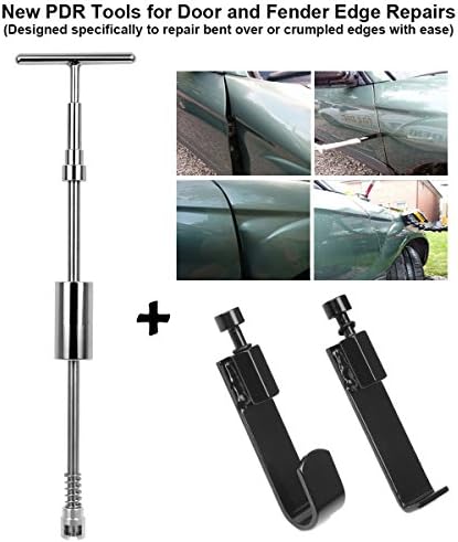 WHDZ Dent Puller Hook Tools Slide Hammer Attachments for repairing Door and Fender Edge NEW PDR Tools for Bent Over or Crumpled Edges Repairs
