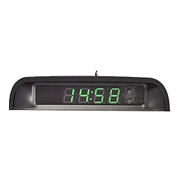 Novinex Car Clock Digital Solar Powered Car