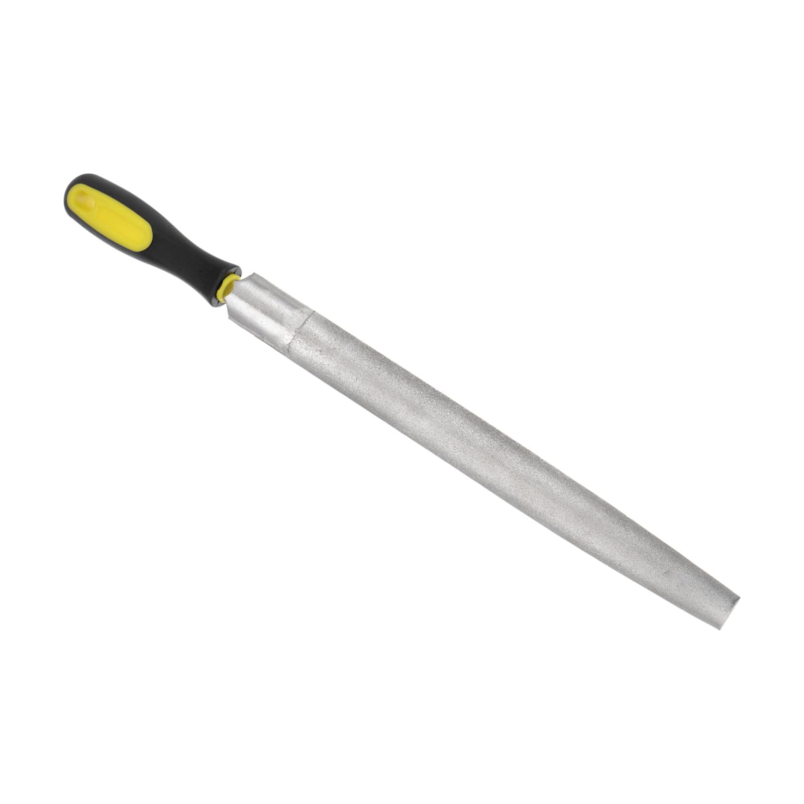 CoCud Diamond Coated Half Round File, 12 Inch 80 Grits, Diamond Hand Rasp with Non-Slip Handle - (Applications: for Grinding on Glass Stone Marble Rock Bone)