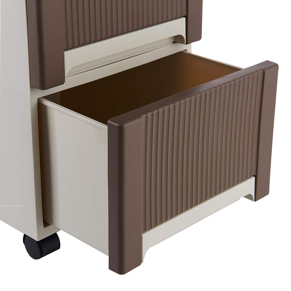 Feibrand 4 Cajones Armario Mueble Cajonera Plastico Almacenaje Con