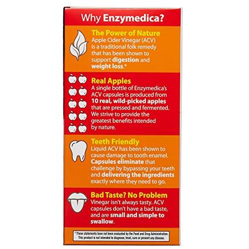 Enzymedica Apple Cider Vinegar Capsules - Image 5