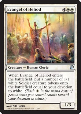 Magic: the Gathering - Evangel of Heliod (11/249) - Theros