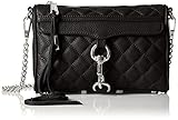 Rebecca Minkoff Quilted Mini Mac,Black,One Size
