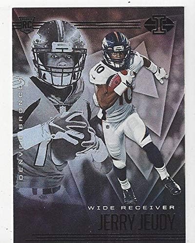 Amazon Jerry Jeudy Rookie Card 2020 Panini Illusions Football 