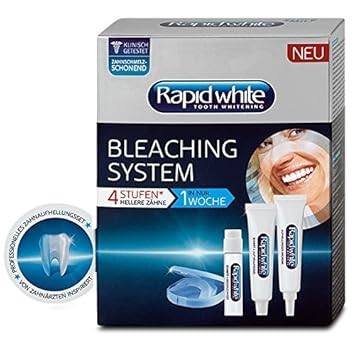 Rapid White Bleaching System for teeth whitening 33 ml Made in Germany