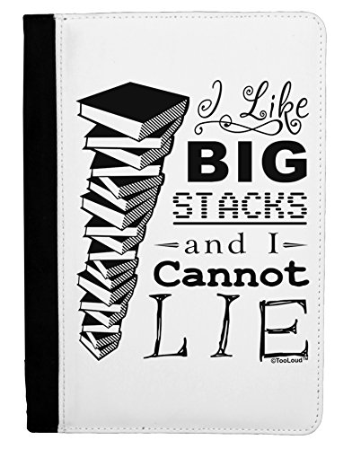TooLoud I Like Big Stacks -of books- Ipad Mini Fold Stand Case - Black