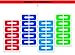 JACA 10 Pack 100 Piece Soft Plastic Nail Polish Protector Spill-proof Stickers Manicure Tool Anti Overflow Stick U Type Oil Spill Protector Nail Art Tool To Keep Polishing Without Mess