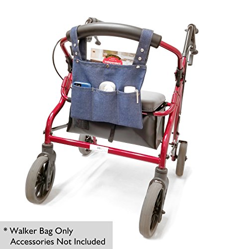 image for ComfortFinds Walker Rollator Wheelchair Bag – Compatible With Drive 