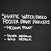Sharpie Water Based Poster Paint Markers Medium Assorted 2 Pack