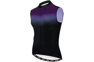 SUDU SUDO Men's Cycling Jersey Sleeveless Tops Clothing Bike Shirts Vest Breathable Bicycle Clothing Jacket