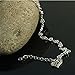 Fashion Gift Women Tibetan Silver Daisy Flower Chain Anklet Ankle Bracelet