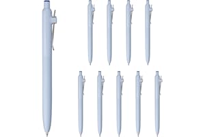 uniball ZENTO Basic Model Rollerball Pen, Medium 0.7mm, Water-Based Blue Ink, Ultra-Smooth with Reduced Friction, Pack of 10 