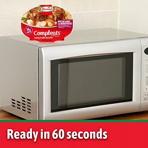 4 Hormel+Compleats+Meatloaf+Mashed+Potatoes