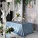 Eternal Beauty Baby Blue Sequin Tablecloth, 60x120-inch Rectangle Glitter Table Cloth for Birthday Party Wedding Decoration