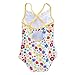 Disney Frozen Anna and Elsa Swimsuit for Girls Size 4 White