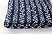 Craftofpinkcity 5 Yard Natural Indigo Blue Dye Shibori Printed Cotton Dabu Print Fabric Tie Dye