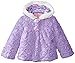 Wippette Girls' Little Faux Fur Jacket with Pattern