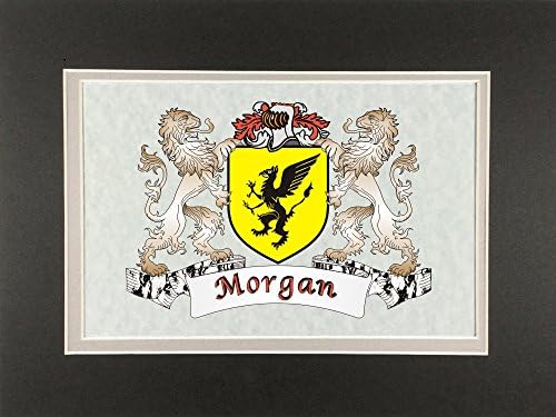 Morgan Irish Coat of Arms Print - Frameable 9" x 12"