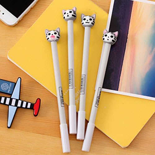 StMelody Elegant Kawaii Cute Plant Animals Cats Colorful Gel Pens Gel Ink Pen Roller Ball Pens
