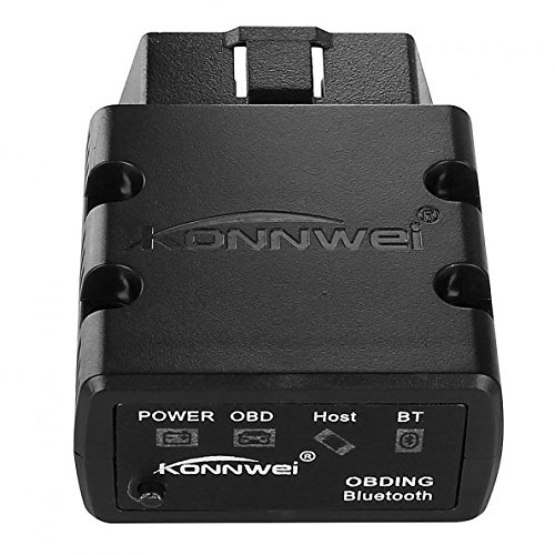 KONNWEI KW 902 Mini Bluetooth Wireless OBD-II Car Auto Diagnostic Scan Tools, Black