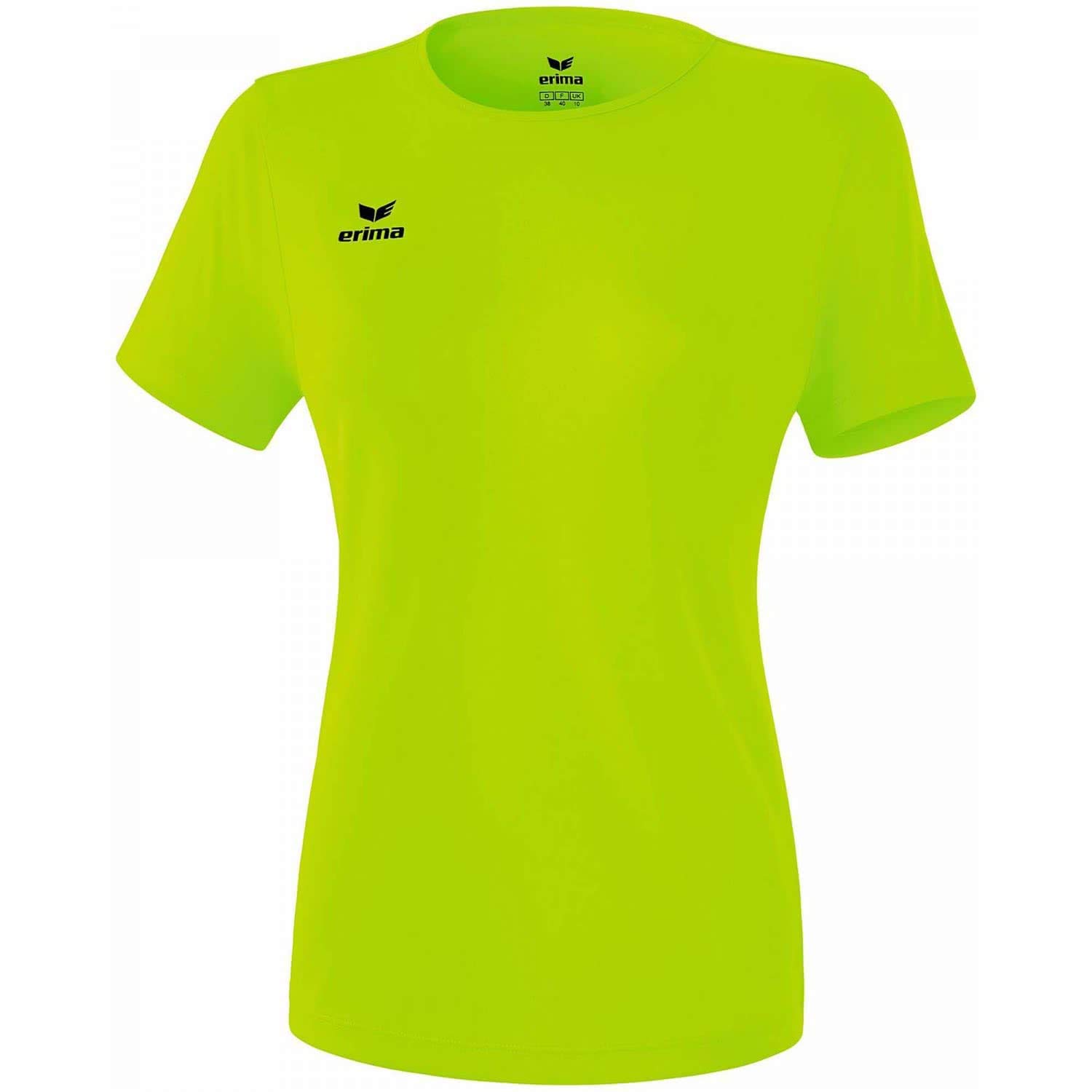 Erima Women's Casual Basics Functional Teamsports T-shirt - Green Gecko, Size 44