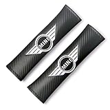 Stanniz(TM) Mini Cooper BMW Embroidered Seat Belt Shoulder Cushion Cover Pad