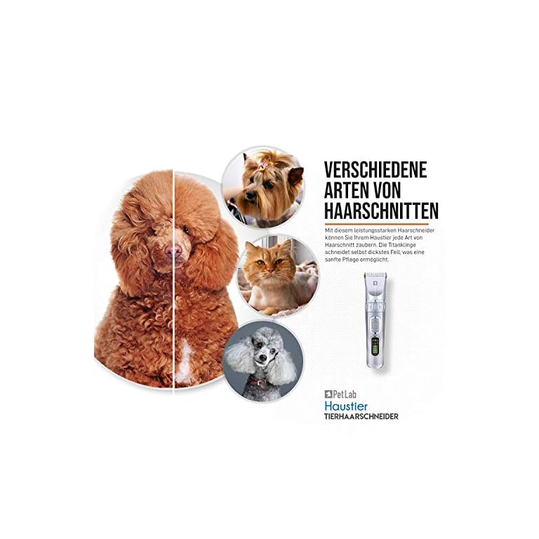 Schermaschine für Hunde Profi Hundeschermaschine Langhaar Schermaschine
