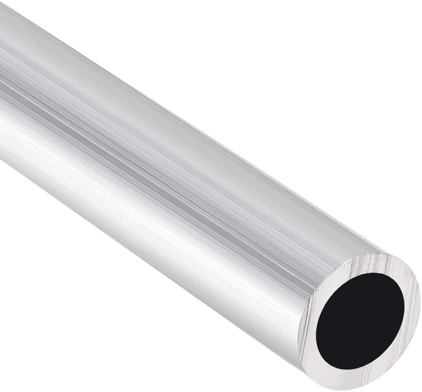 sourcing map 6063 Aluminum Round Tube, 300mm Length 16mm OD 12mm Inner Dia Seamless Aluminum Straight Tubing - Image 4