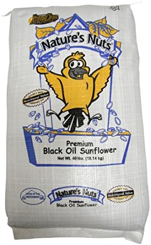 Chuckanut Products 00036 40-Pound Premium Black Oil Sunflower