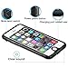 EFFUN iPhone 7 Waterproof Case, IP68 Certified Waterproof Underwater Cover Dustproof Snowproof Shockproof Case with Cell Phone Holder, PH Test Paper, Stylus Capacitive Pen and Floating Strap Black