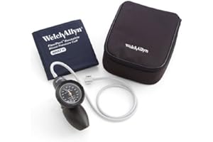 Welch Allyn Gauge with Adult Durable Two-Piece Cuff and Nylon Zipper Case - Model DS58-11