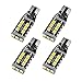 Kitchasy Extremely Bright 912 921 LED Backup Light Bulbs, High Power 2835 15-SMD Chipsets Error Free T15 906 W16W for Backup Reverse Light, 6000K White, Pack of 4pcs