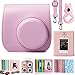 CAIUL Compatible Mini 8 Camera Case Bundle with Album, Filters & Other Accessories for Fujifilm Instax Mini 9 8 8+ (Pink, 7 Items)