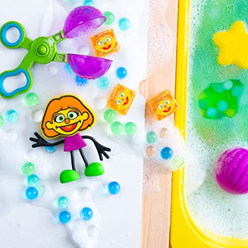 Glo Pals x Sesame Street Julia WaterActivated Bath Toy with 6 Reusable