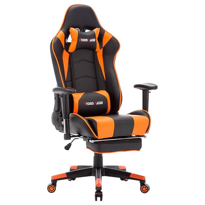 Storm Racer Ergonomic Gaming Chair High back Swivel Computer Office