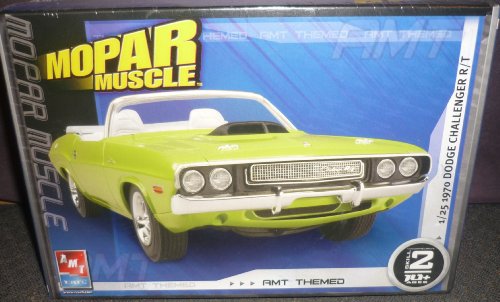 #38549 AMT/Ertl Mopar Muscle 1970 Dodge Challenger R/T 1/25 Scale Plastic Model Kit,Needs Assembly