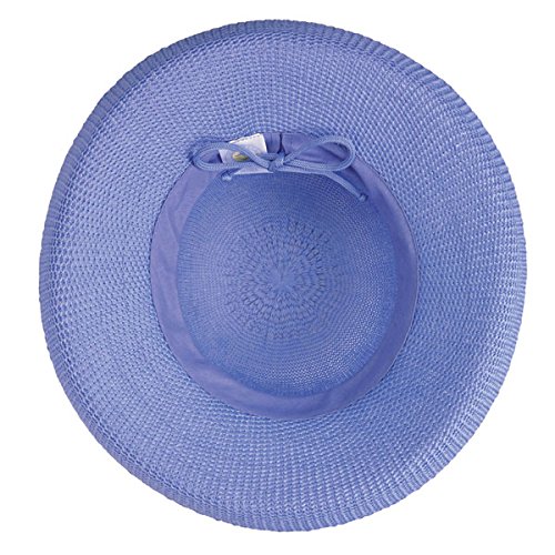 Wallaroo Women's Victoria Sun Hat - Lightweight and Packable Straw Hat, Tan