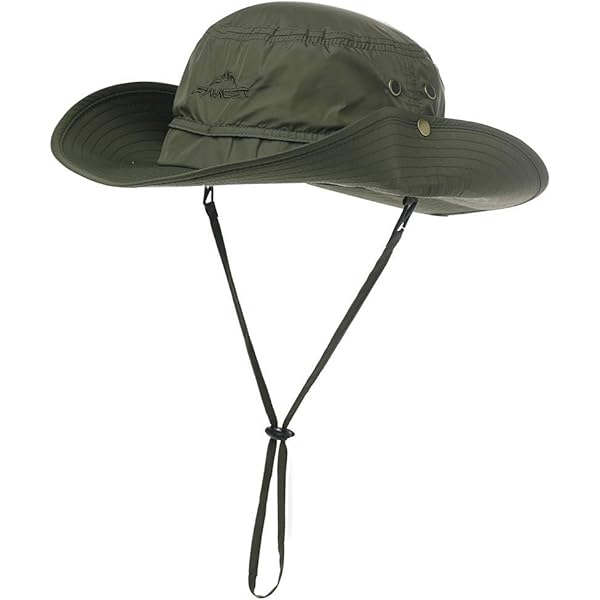Sun Hats For Men With UV Protection Wide Brim Bucket Fishing Safari Boonie Ha