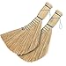 REDECKER Whisk Brush, Dutch-Style, Set of 2, 12-1/2 inches, Sturdy Hand Brush for Indoor and Outdoor Use, Stiff Bristle Design Easily Cleans Floor and Car Mats - Whisk Brushes - Stiff Whisk Broom