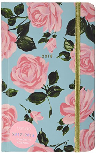 ban.do Design 17 Month Agenda 2017-18 Academic Calender, Rose Parade, 5.125