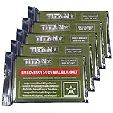 The Rocky Peak Emergency Survival Thermal Blanket 52