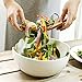 Sweese Porcelain Salad Bowl with Bamboo Serving Hands