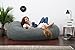 Big Joe XXL Fuf Foam Filled Bean Bag Chair, Comfort Suede, Steel Grey