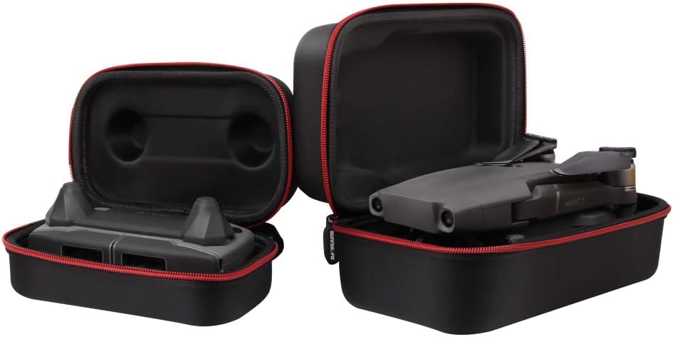 RCGEEK Portable Carring Case Bag Anti-Shock Hardshell Compatible with Mavic 2 Pro/Mavic 2 Zoom Drone and Remote Controller